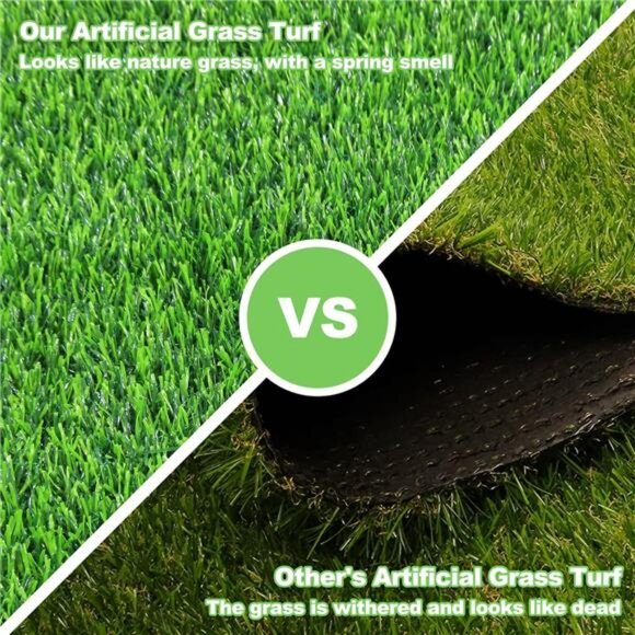 Artificial Grass Door Mat, 30 X 18 Inches Artificial Grass for Dogs - Picture 2 of 7